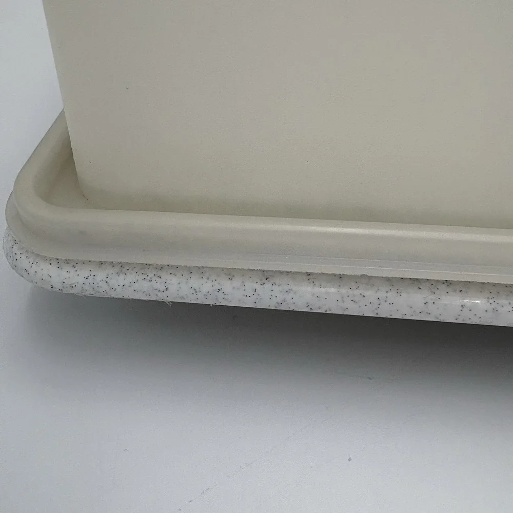 Vintage Tupperware Rectangle 9x13 Cake Keeper Carrier w/ Lid No Handle